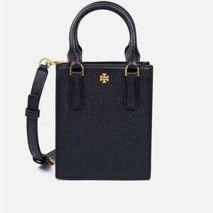 Tory Burch Black Mini Shopper NEW